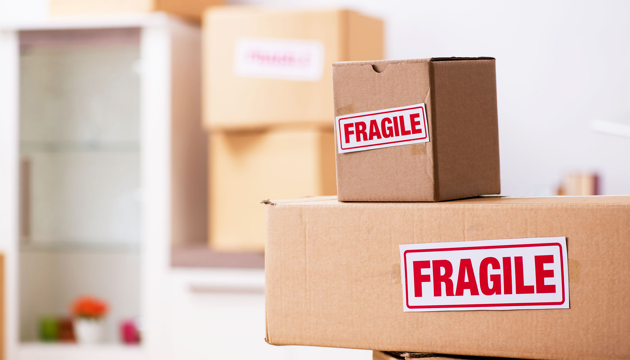 Fragile items packing